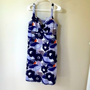 Boden sleeveless linen/cotton dress.